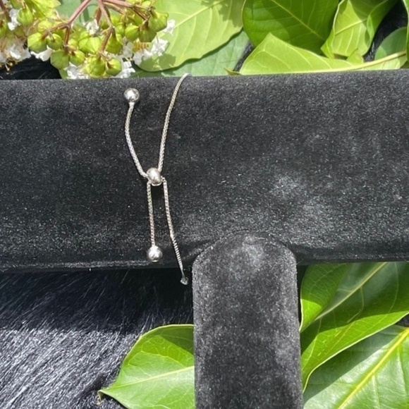 NWT Savvy Cie Sterling Silver Cubic Zirconia Box Tennis Bracelet - Picture 8 of 10